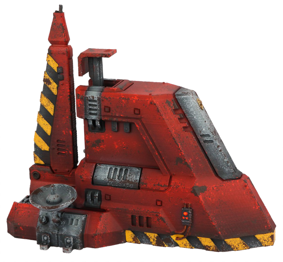 Miniaturbild: 3D printed Warhammer 40k Dawn of War Space Marine Orbital Relay War Scenery