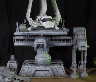 Endor Landing Platform War Scenery