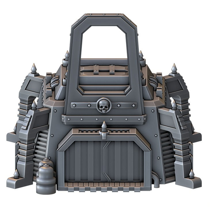 Thumbnail: Dawn of War Buildings 3D printable Terrain Space Marines Relique