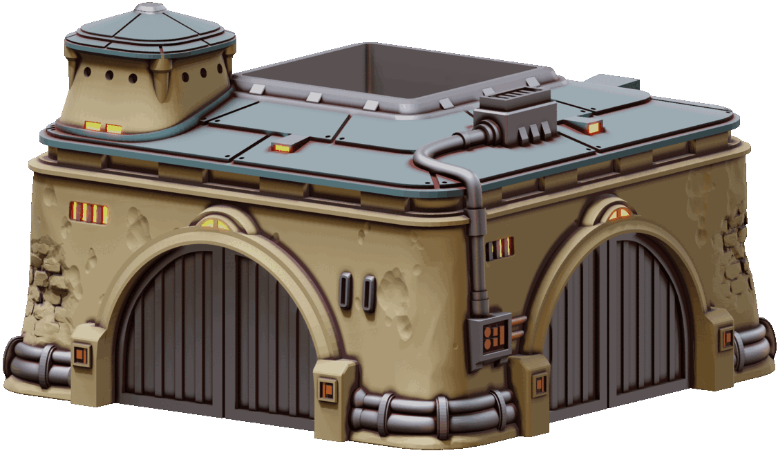 War Scenery Massa'dun Storage House