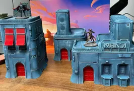 Outer-Rim War Scenery Terrain STL 3D printable Lothal Star Wars Legion