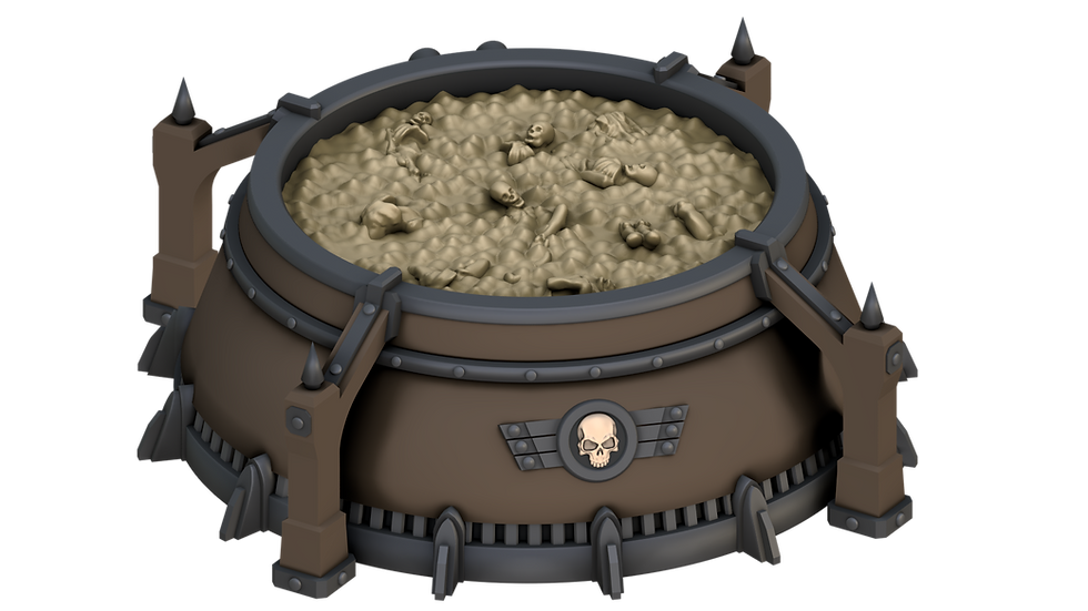 Miniaturbild: Food Processing Silo from Grimdark Stronghold by War Scenery