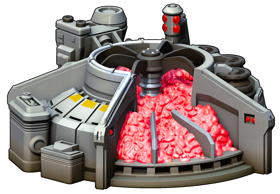 Insurgent Food Plant by War Scenery STL Galactic Battleground Star Wars Legion