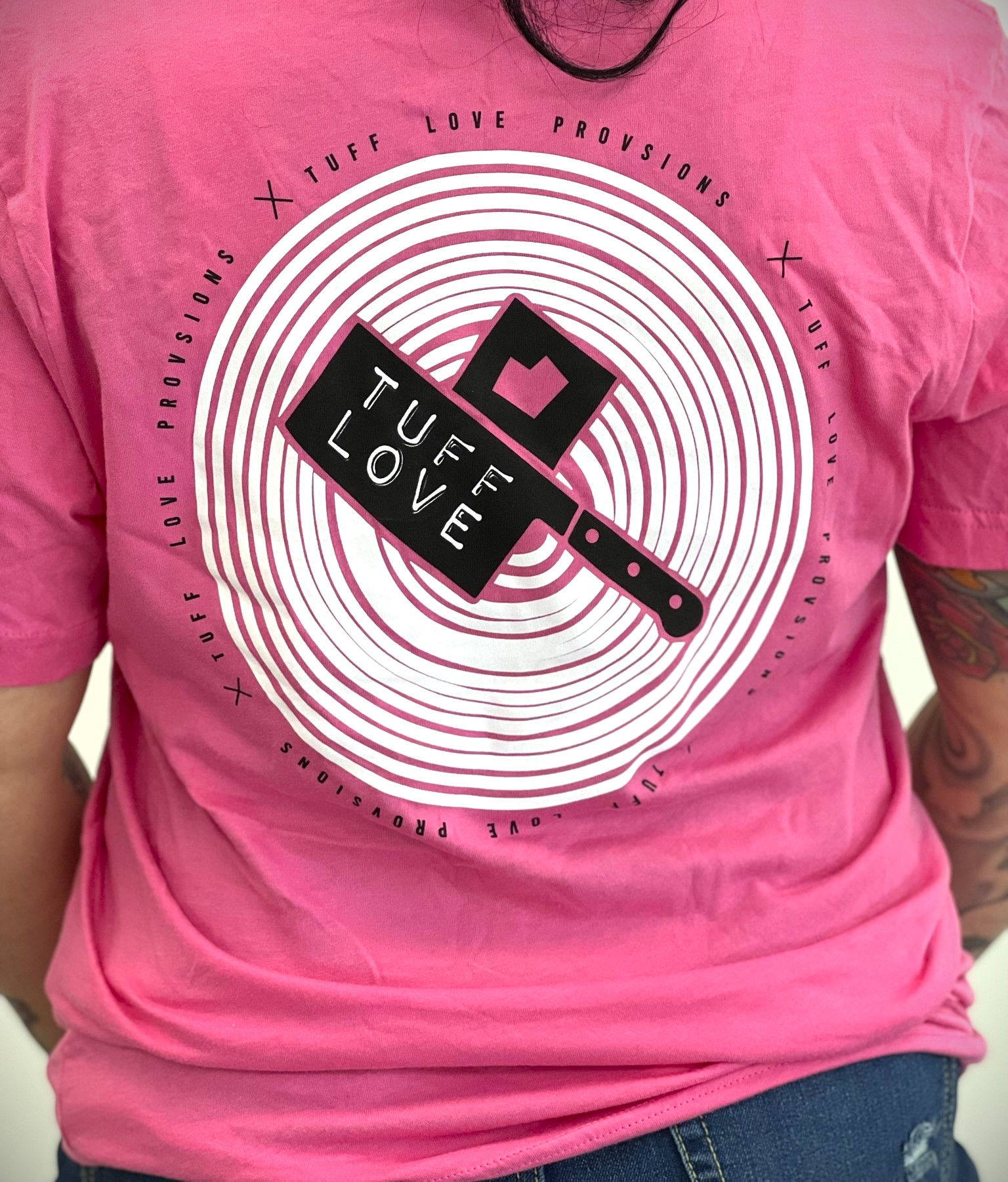 Tuff Love Pink Tee