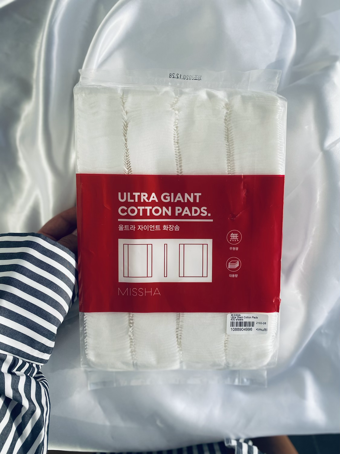 Missha Ultra Giant Cotton Pads (400 sheets)