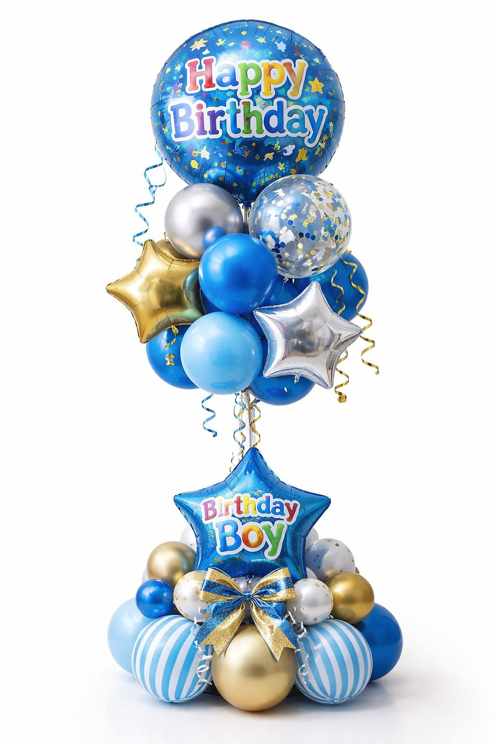 Thumbnail: Elegant Birthday Balloon Bouquet for boys
