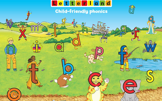 Copy Of Letterland Phonics 圖像英語拼音 2 Kinder Path