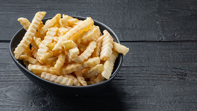 Crinkle Cut White Fries