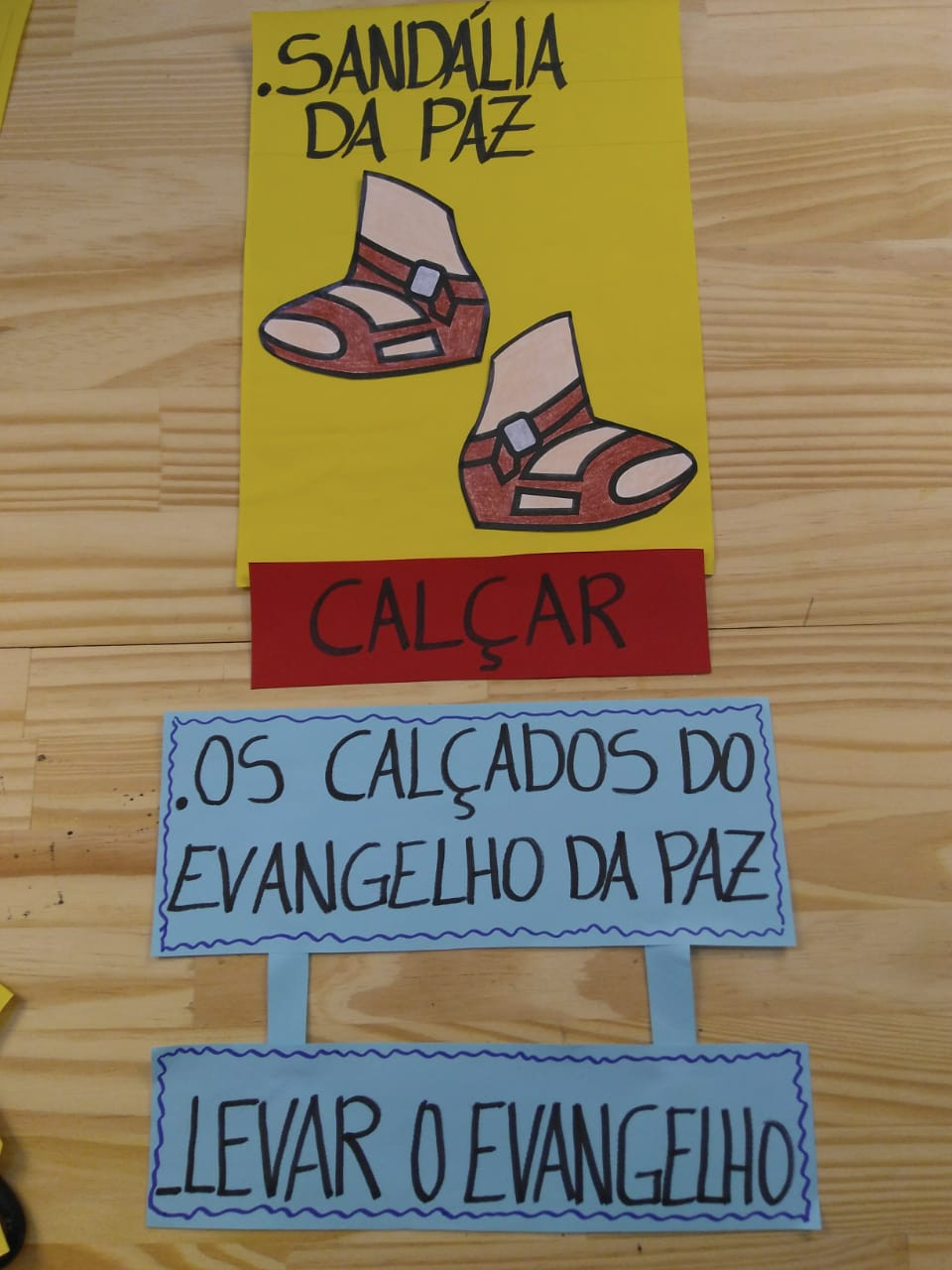 Sapatos da paz