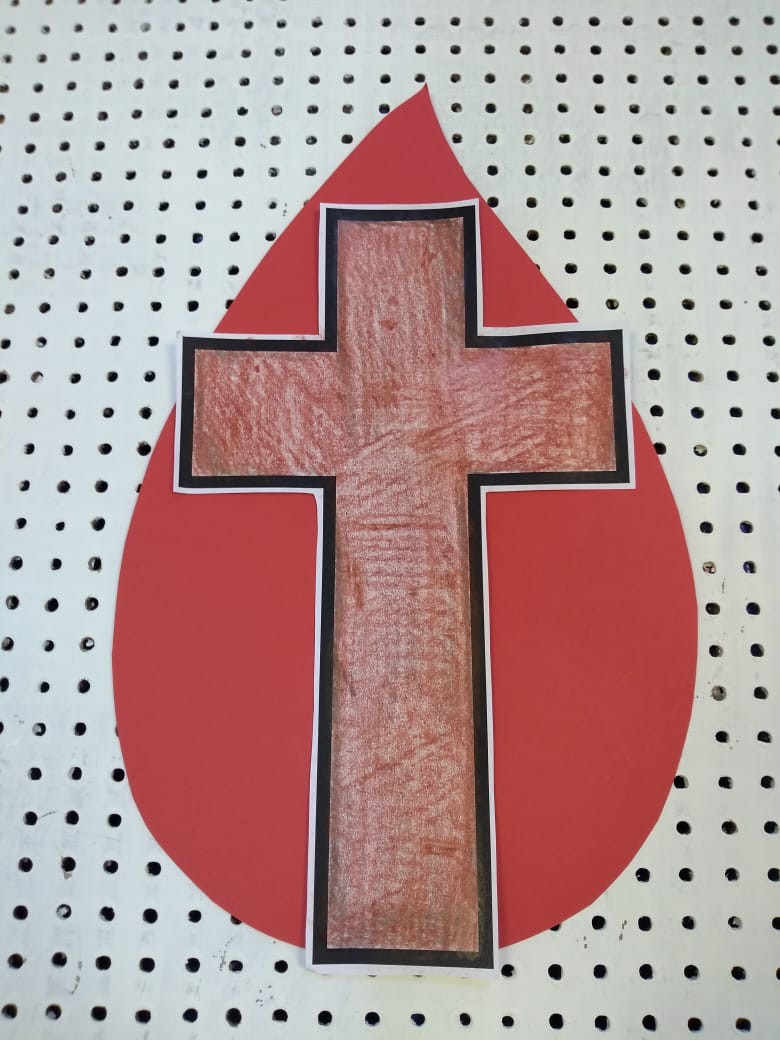 vermelho- sangue de Jesus