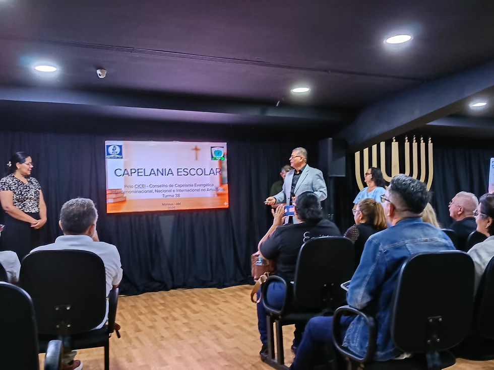 Formatura da 2ª Turma de Capelania será no dia 7 de Setembro