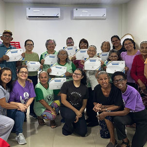 Idosos do GAIMIR concluem com êxito curso de inclusão digital
