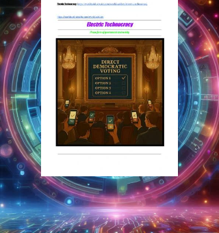 Elektronische Technokratie - Definition