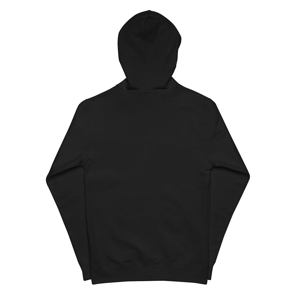 Thumbnail: Sugar Skull Unisex fleece zip up hoodie