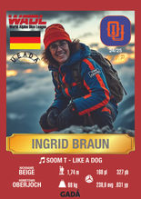 Ingrid Braun, Oberjoch Underdogs 24/25 MVP