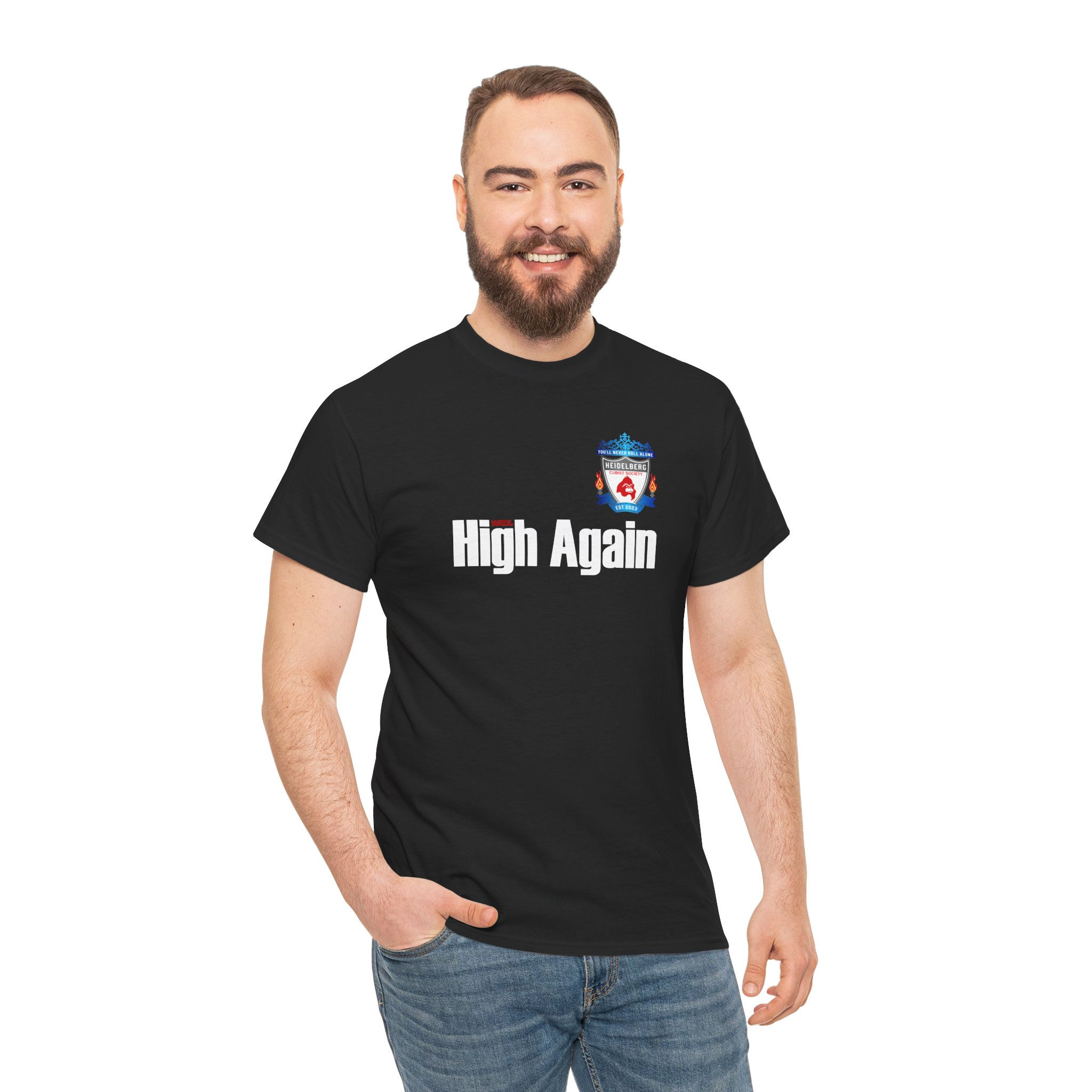 HIGH AGAIN–Heidelberg Cubist Society Tee