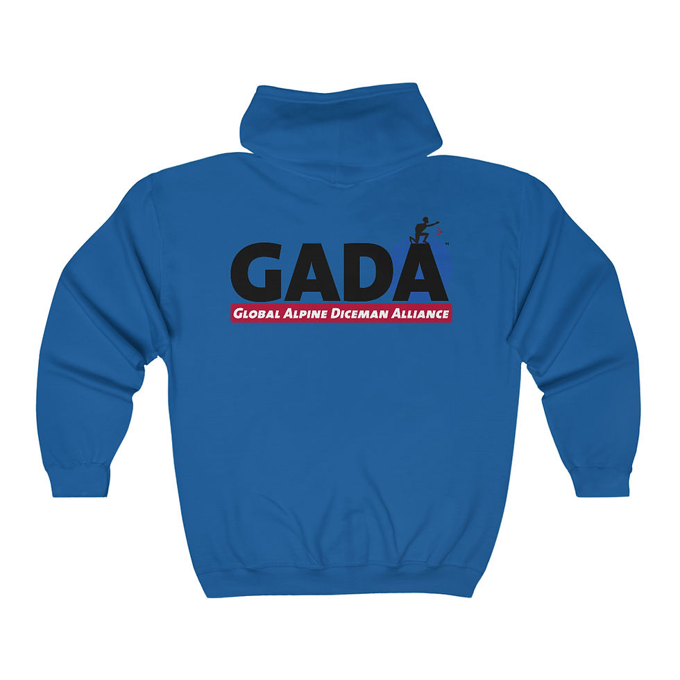 Thumbnail: GADA™ Full Zip Hooded Sweatshirt