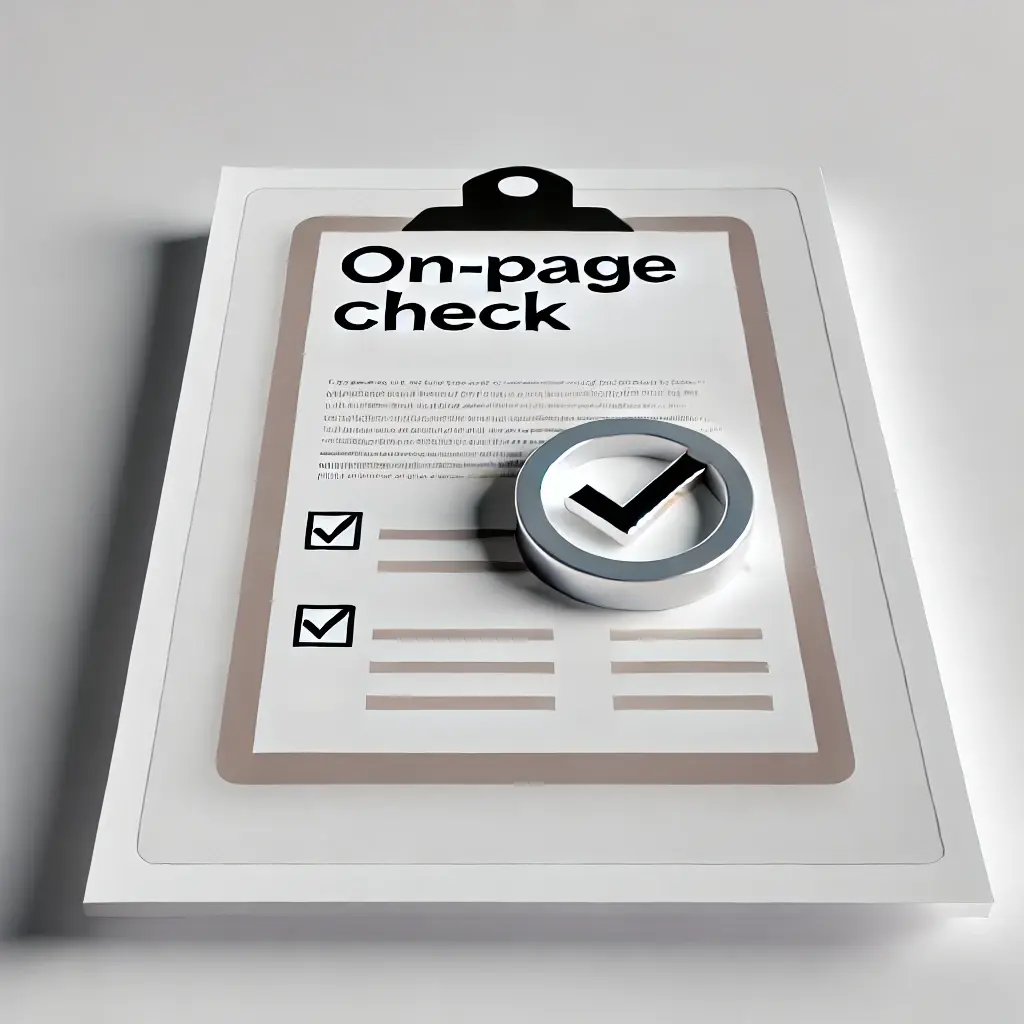 On-Page Check (with suggestions)
