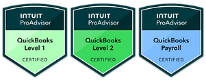 QuickBooks ProAdvisor Certification Badges