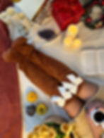 Taba Peluş Çorap Uzun Çorap Fiyonklu Welsoft Gece Çorabı Isıtıcı Çorap Dizüstü Çorap Renkli Fiyonklu Çorap Sevgiliye Hediye Çorap Armağan Yılbaşı Paketi