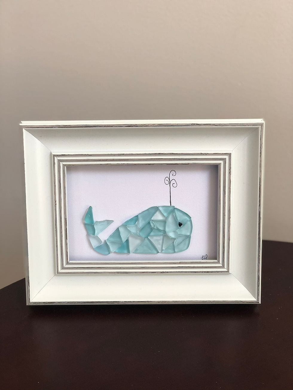 Sea Glass Whale