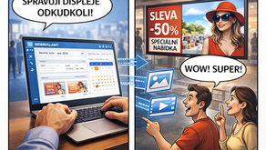 WebReklamy: Jednoduchá správa reklamních displejů z jednoho místa