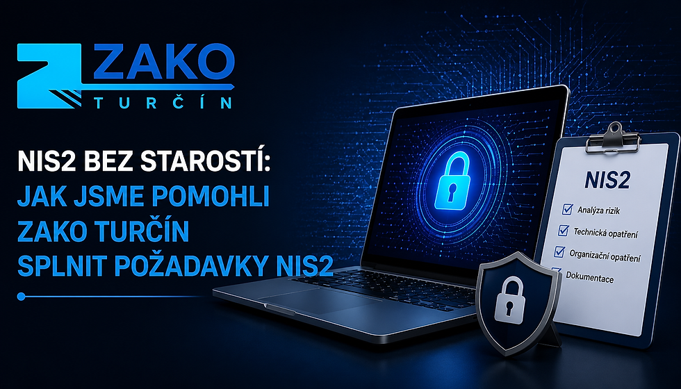 Jak jsme pomohli společnosti ZAKO TURČÍN připravit se na NIS2