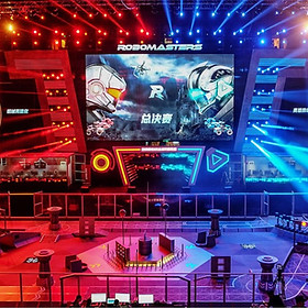 RoboMaster 2019 competition stadium.