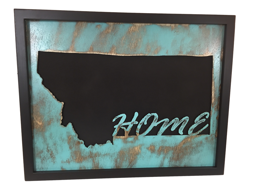 Thumbnail: MONTANA "HOME" WALL DECOR