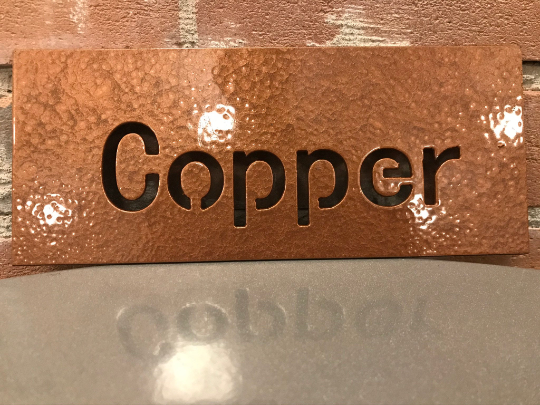Thumbnail: Personalized Metal Address Sign-Custom Address Sign-Metal House Address Plaque