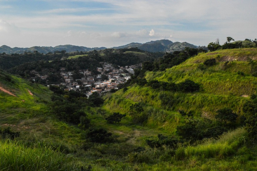 Área afetada pelo deslizamento no Morro do Bumba visitada em abril de 2019 | Foto de Eduarda Hillebrandt