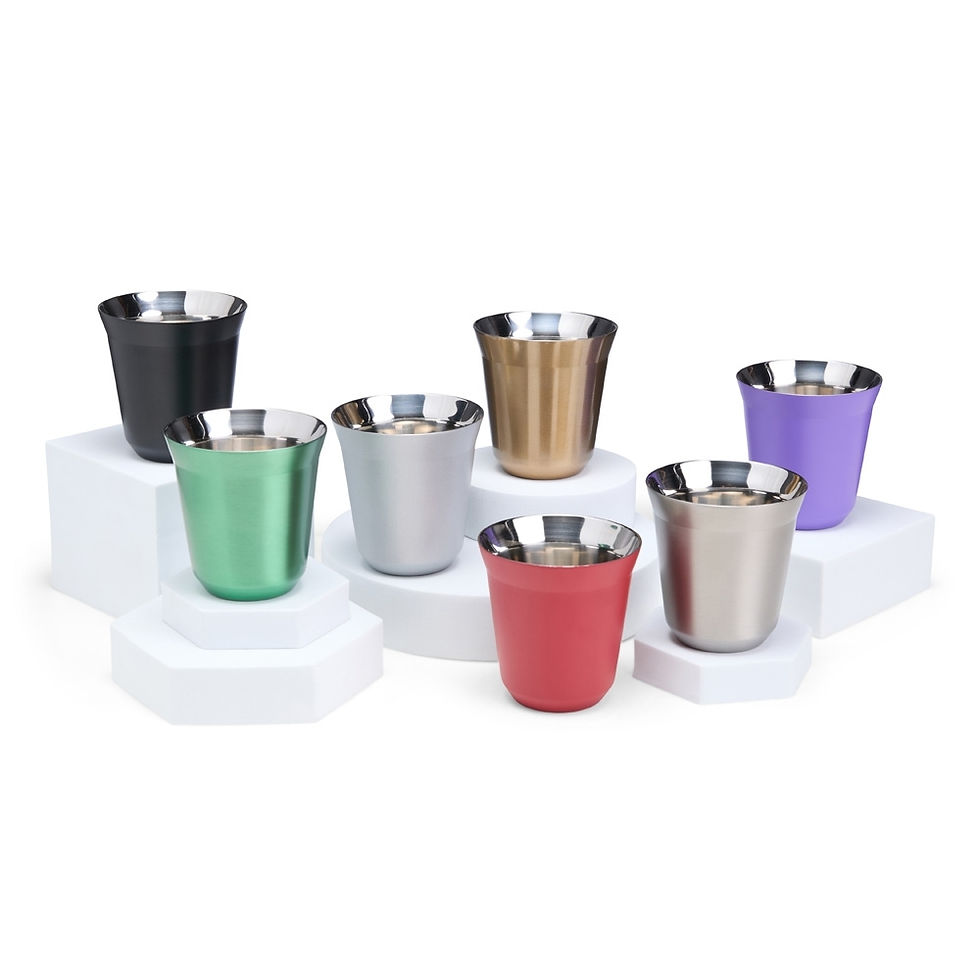 Miniatura: 08245 Copo Inox Parede Dupla 150ml