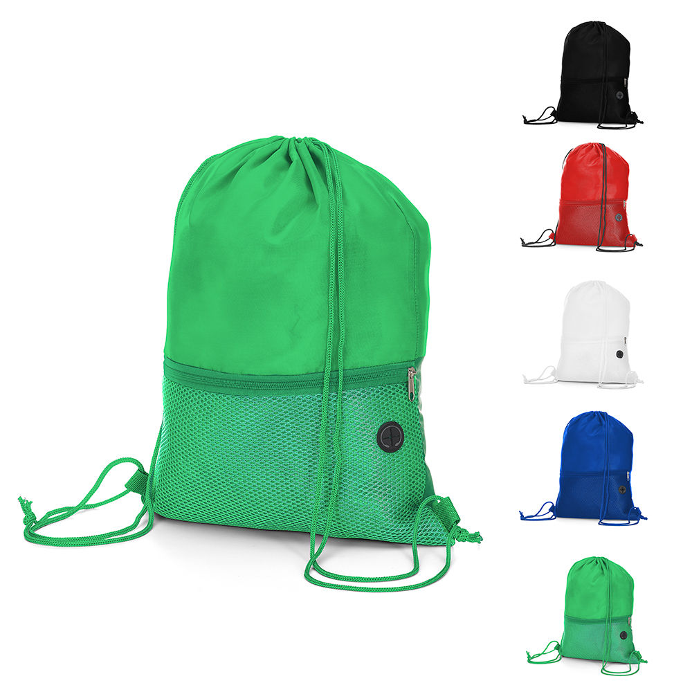 BP0002 Sacola/Mochila Poliéster 210D