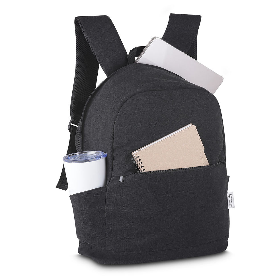 Miniatura: MC301 Mochila para Notebook em Algodão Reciclado 340 g/m2