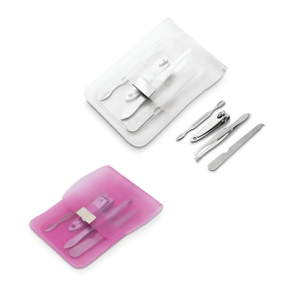 94857 LOPEZ. Kit de manicure de 4 peças