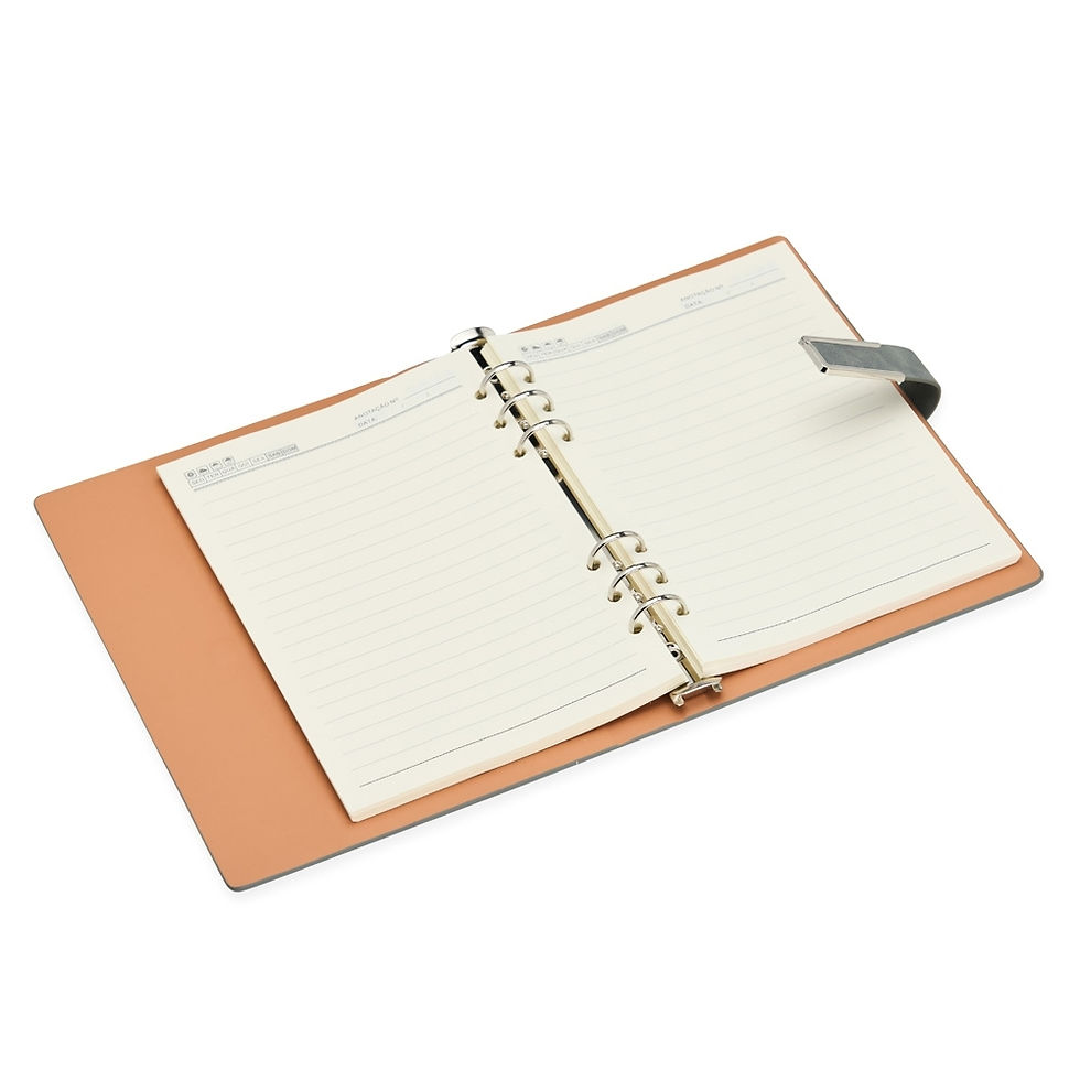 Miniatura: 08203 Caderno Fichário PU