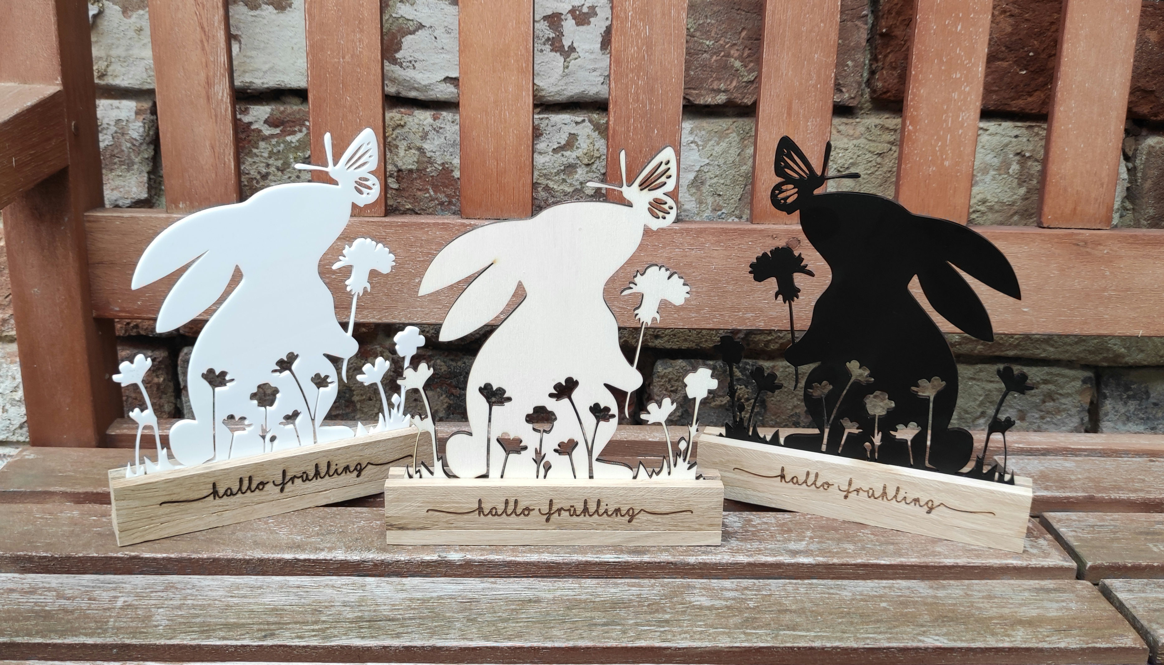 Aufsteller "Hallo Frühling"