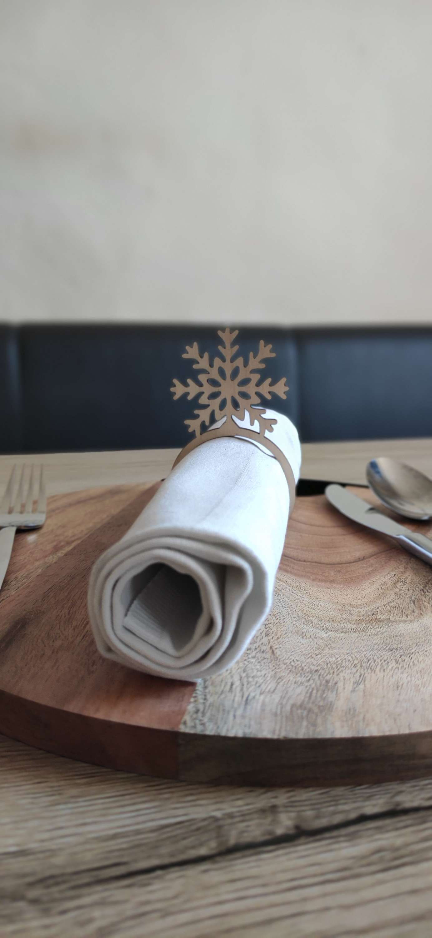 Serviettenring "Schneeflocke"