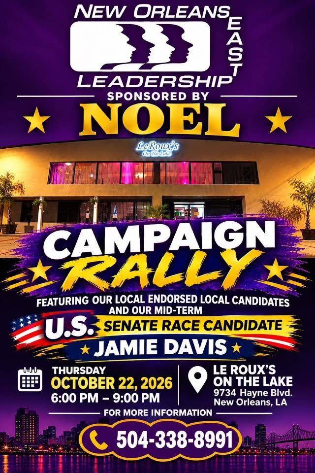 N.O.E.L. Campaign RALLY for US Senate candidate Jamie Davis and their other endorsed candidates for this election cycle