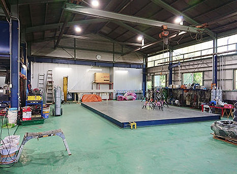 株式会社宮川工業の工場内