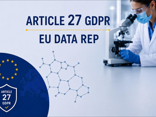 EU Data Representative: What US pharma and biotech companies need to know