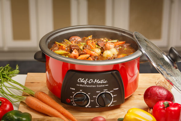 Miniaturbild: CHEF-O-MATIC MULTIFUNCTIONAL COOKER 3L