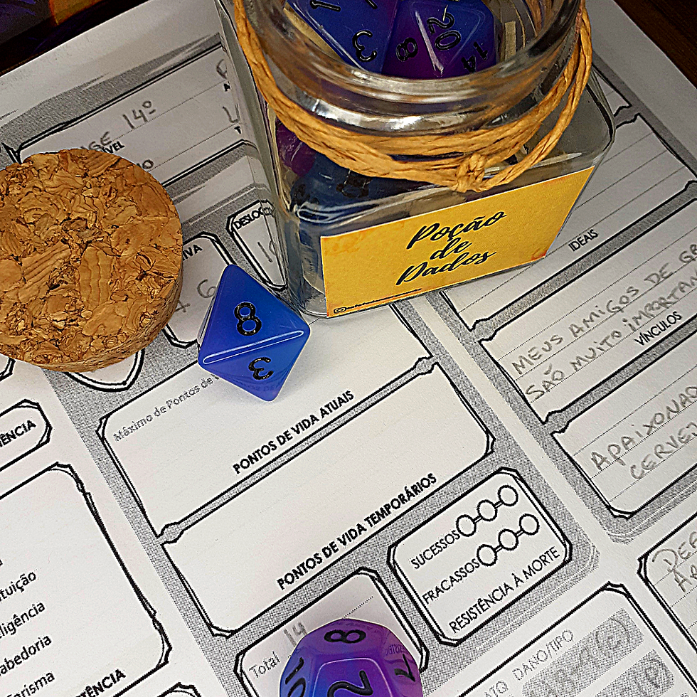 Miniatura: Conjunto de Dados RPG