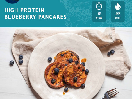High Protein Pancake Recipe to fuel your post #run recovery and boost your immune function 😋