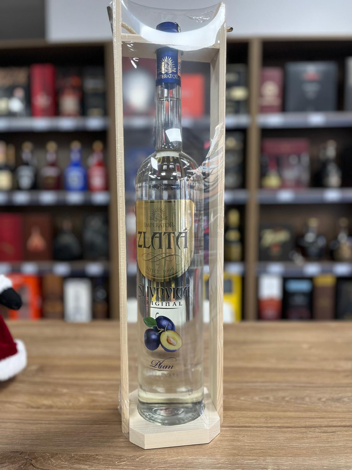 SLIVOVICA 1.5L 50% drevo zlata