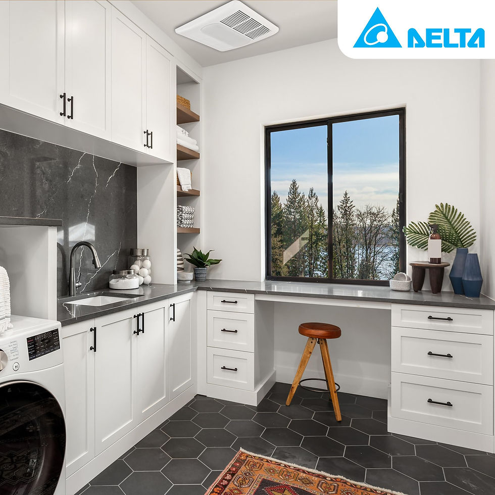 Thumbnail: Delta BreezRadiance RAD80L - 80 CFM Fan/Light with Heater