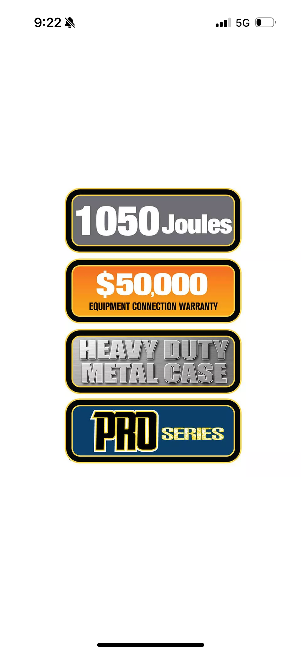 Thumbnail: Voltec Industries 11-00227 8 Outlet HD Power Station — Heavy-Duty 