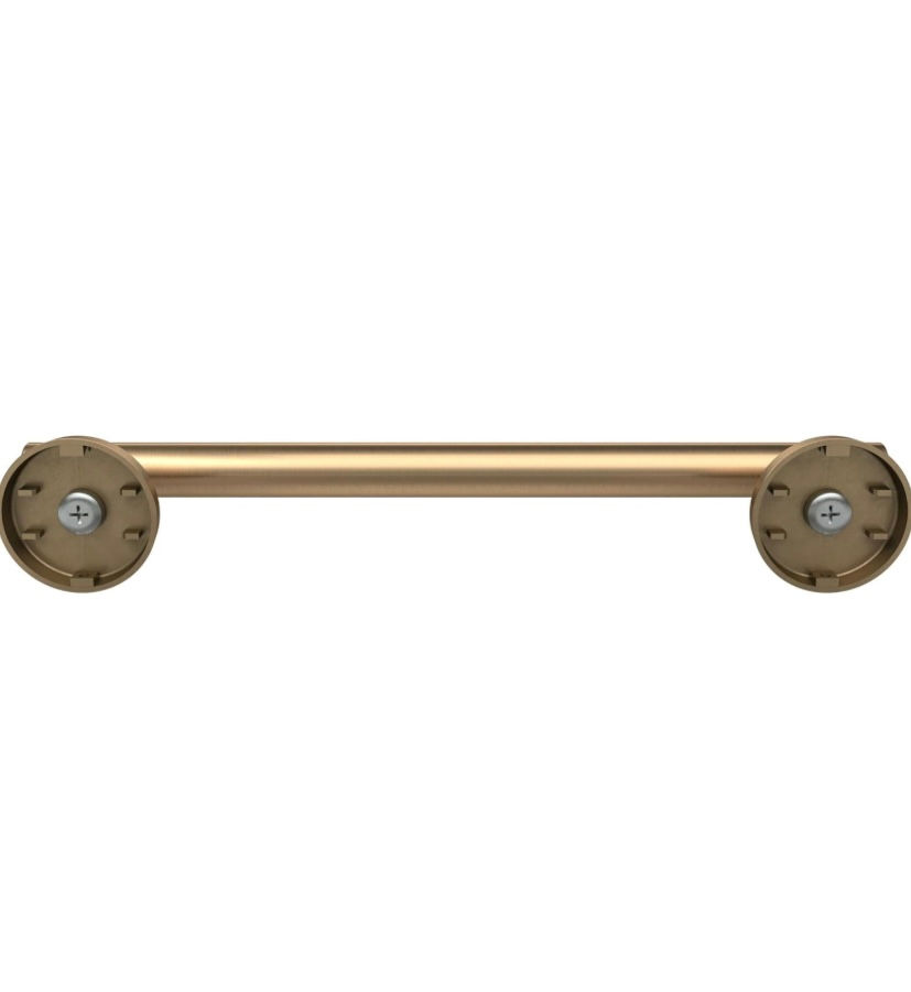Thumbnail: Amerock BH26546BBZ | Golden Champagne Towel Bar | 9 in (229 mm) Towel Rack