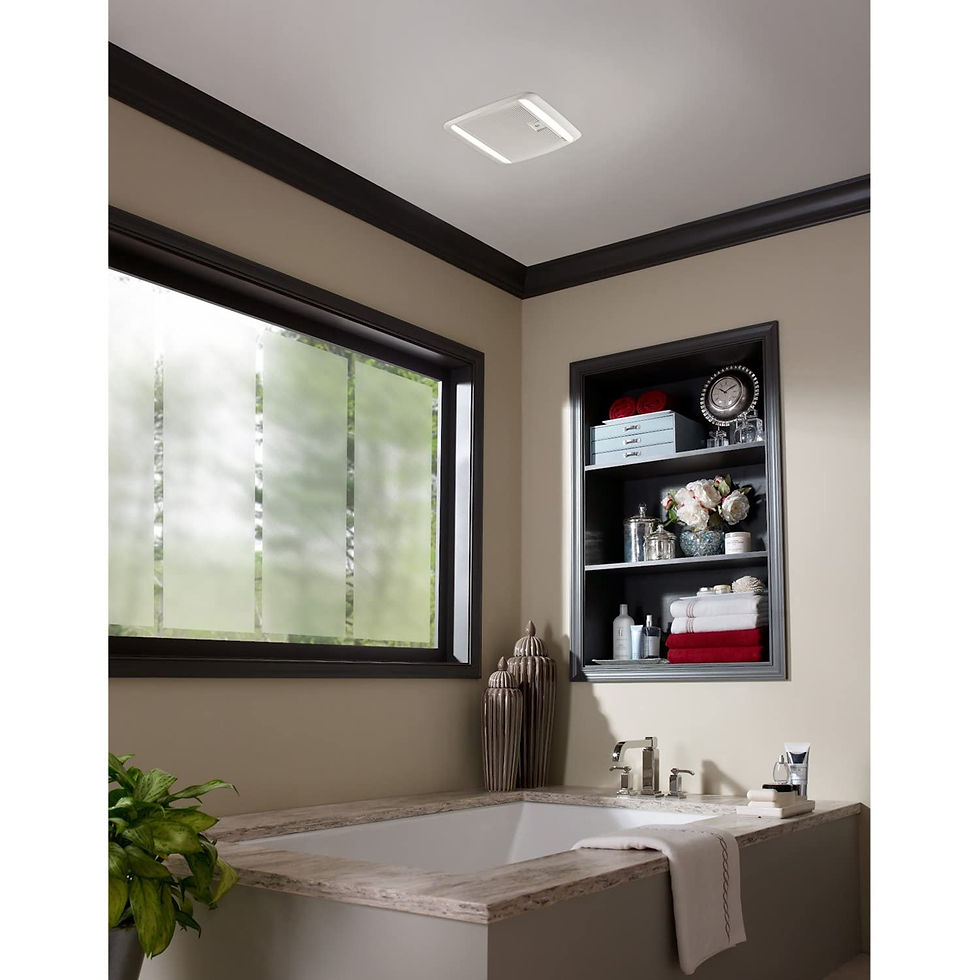 Thumbnail: Broan-NuTone XB110HL1 ULTRAGREEN 110CFM Single Speed Fan/LED, White