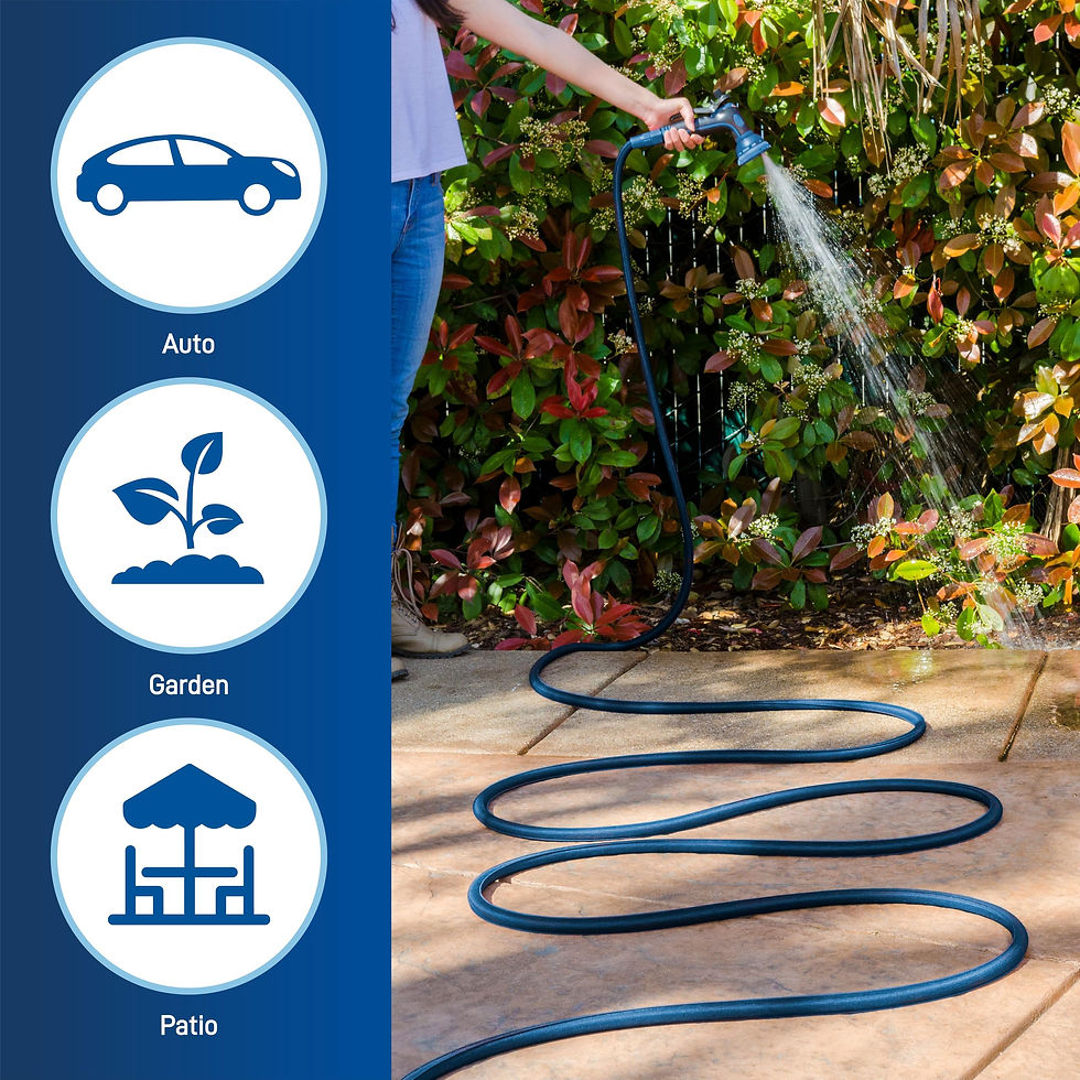 Thumbnail: Orbit  22129 Aeroflex Expandable Garden Hose, 100 Feet X 5/8 Inch